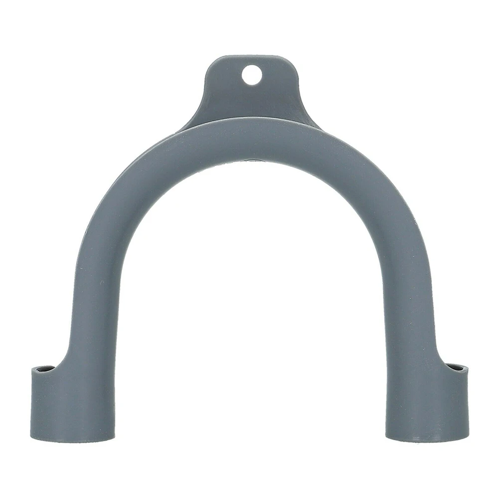 Gancho de manguera de drenaje Universal, soporte de manguera de drenaje para lavadora en forma de U, Clip de tubo de salida para colgar las mangueras de drenaje, 1 piezas