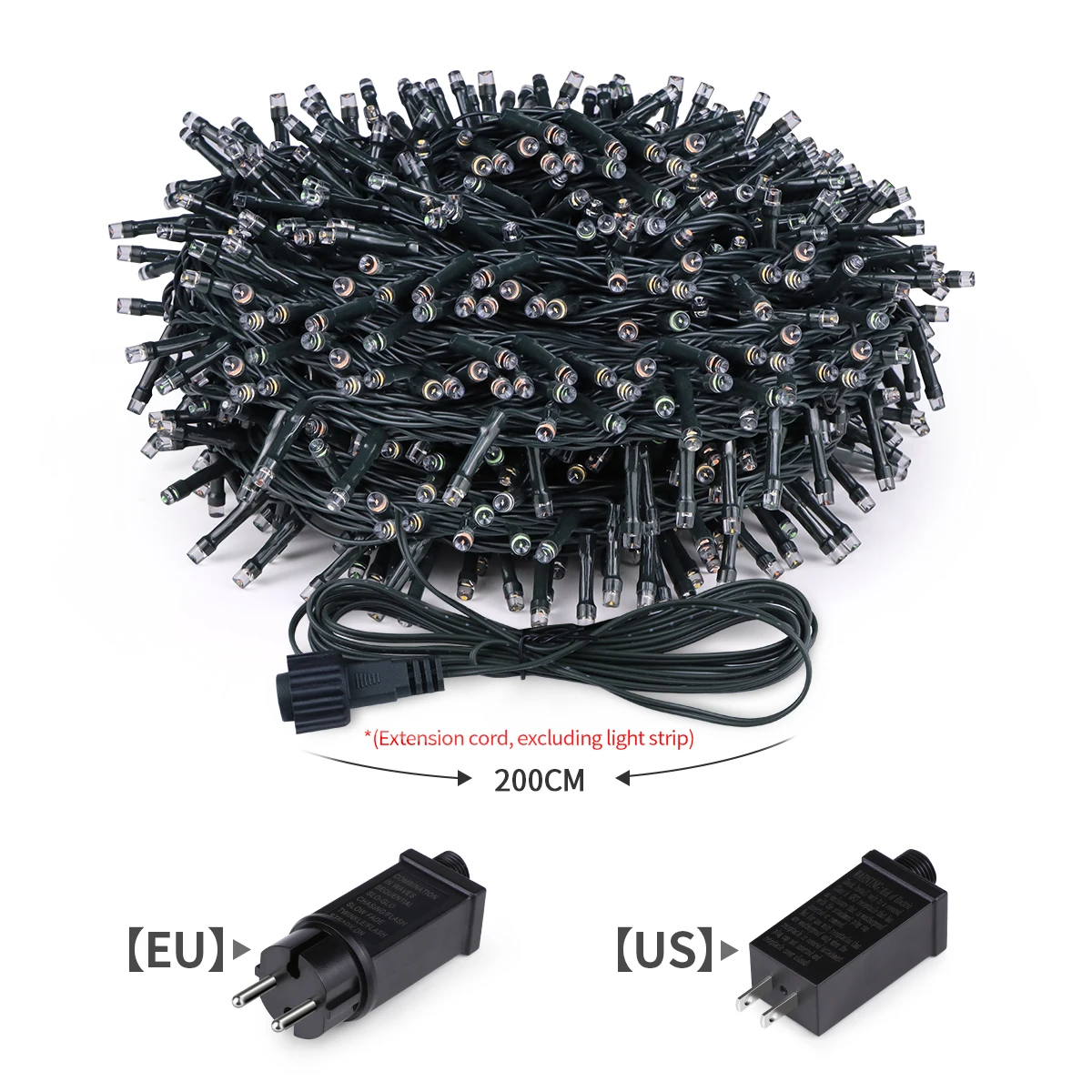 10M 20M 30M 50M 100M 24V cadena de iluminación exterior guirnaldas de luces Led para jardín para guirnalda hogar vacaciones fiesta de año nuevo decoración navideña