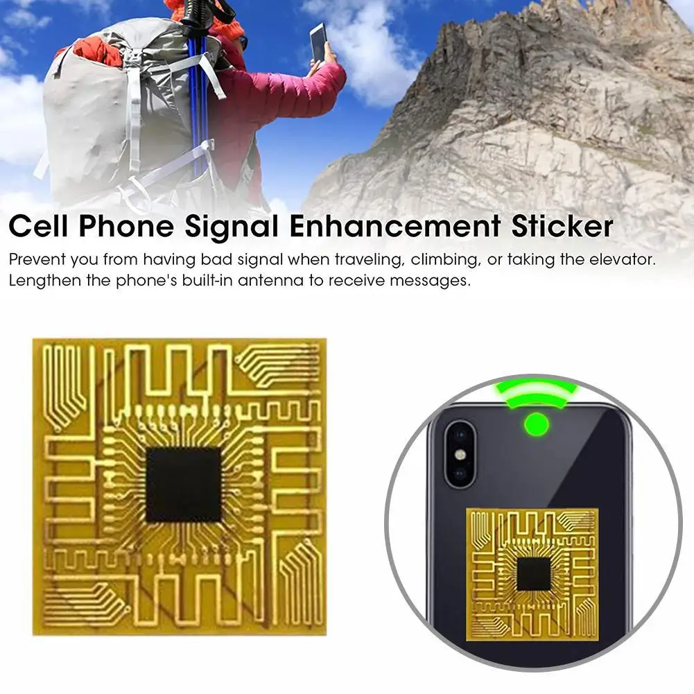 Potenciador de antena para teléfono móvil, potenciadores de señal mejorados para Gen X, pegatinas mejoradas, herramientas de Camping, envío directo