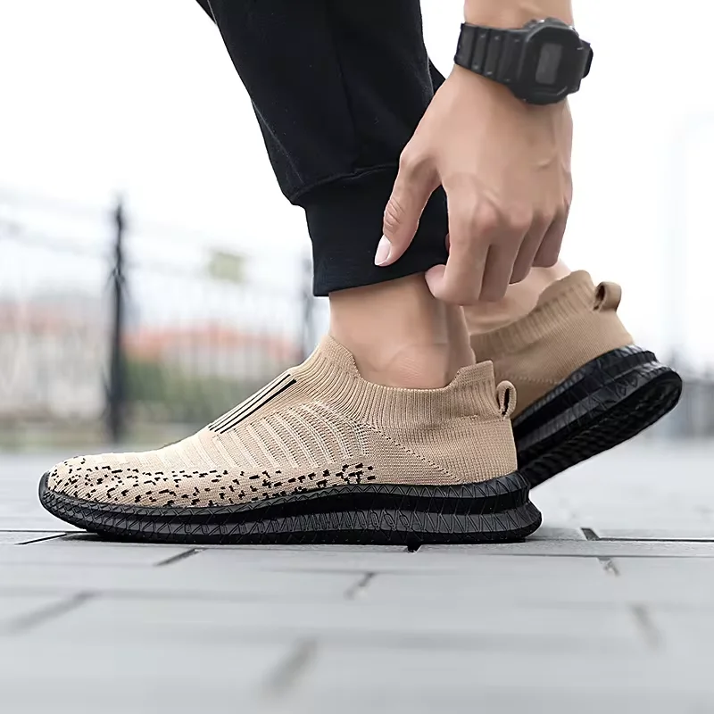 Zapatillas de deporte para Hombre, calzado informal cómodo a la moda, Tenis masculinos, Zapatillas para Hombre, mocasines transpirables