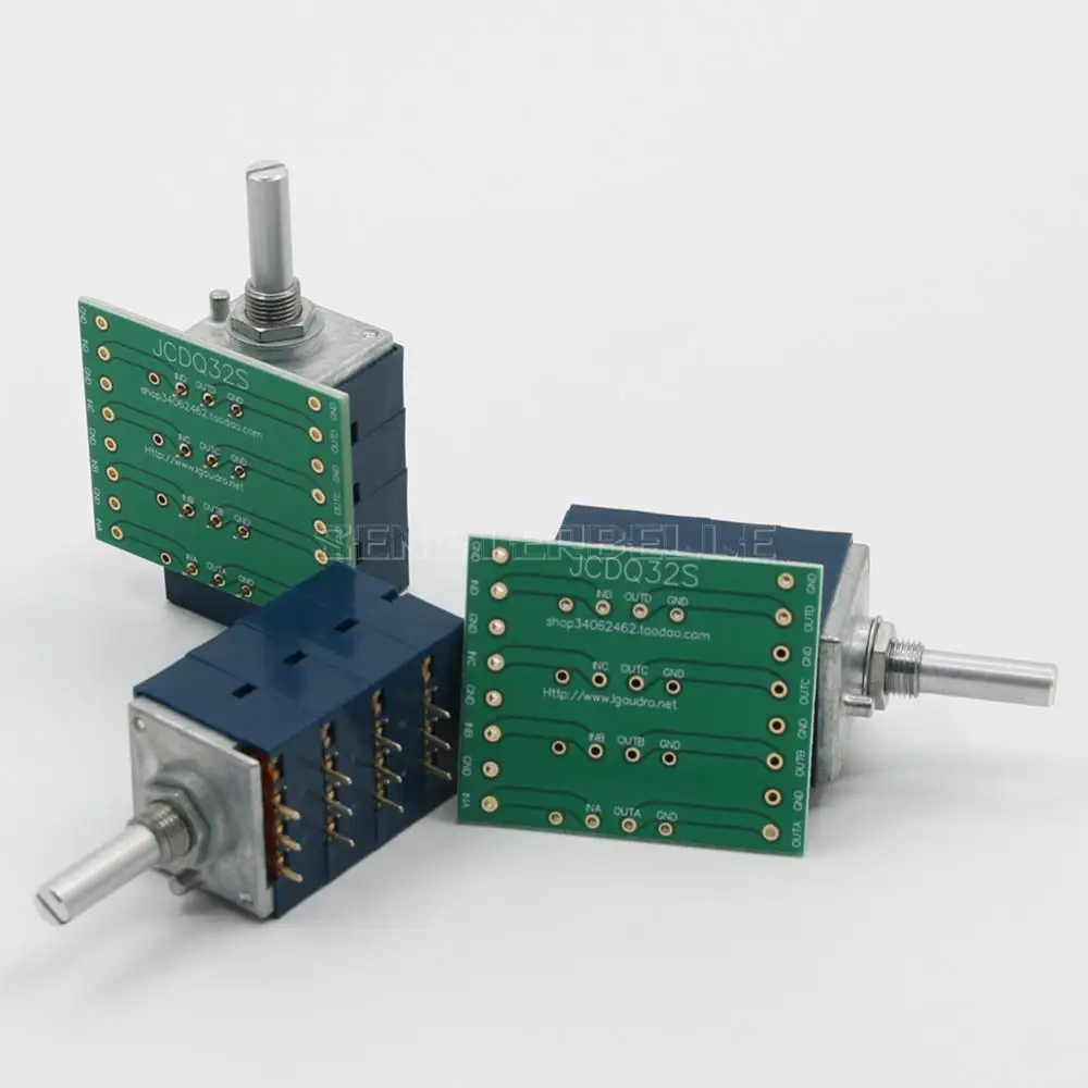 Potenciómetro de volumen de equilibrio cuádruple, accesorio Original de Japón ALPS RK27, 10KA 50KA 100K con PCB, 1 unidad