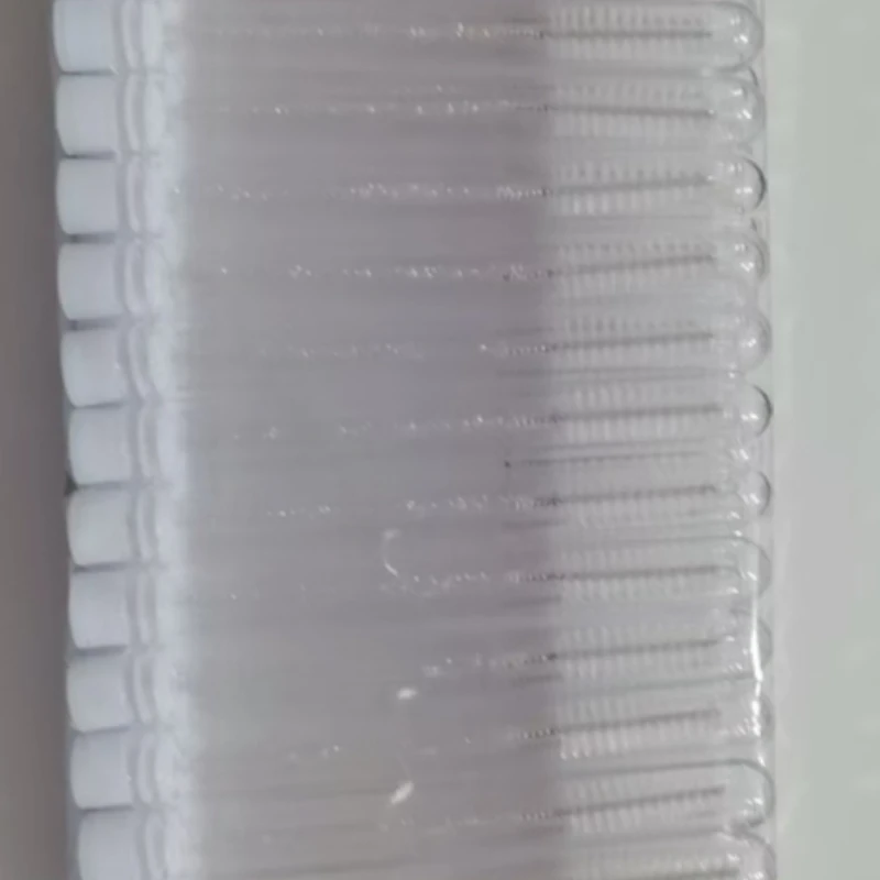 50 cepillos desechables para pestañas con tubo de extensión, varitas reutilizables para rímel y aplicadores de cejas