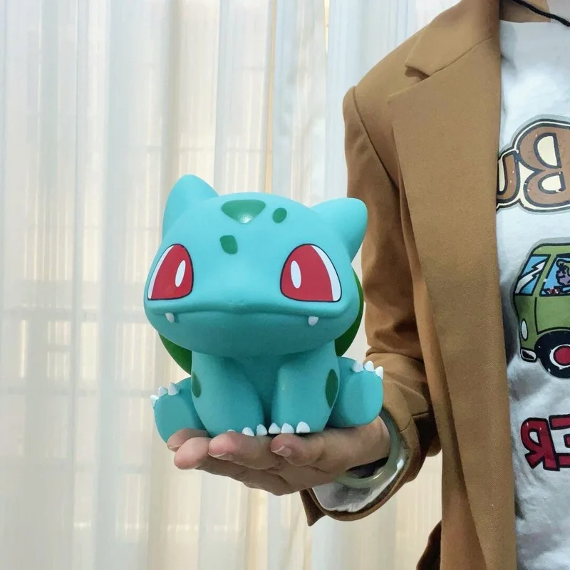 Figura Coleccionable de Bulbasaur de Pocket Monsters, Linda Figura de Dibujos Animados, Adorno Decorativo para Sala de Estar, Entrada o Escritorio, Regalo Perfecto