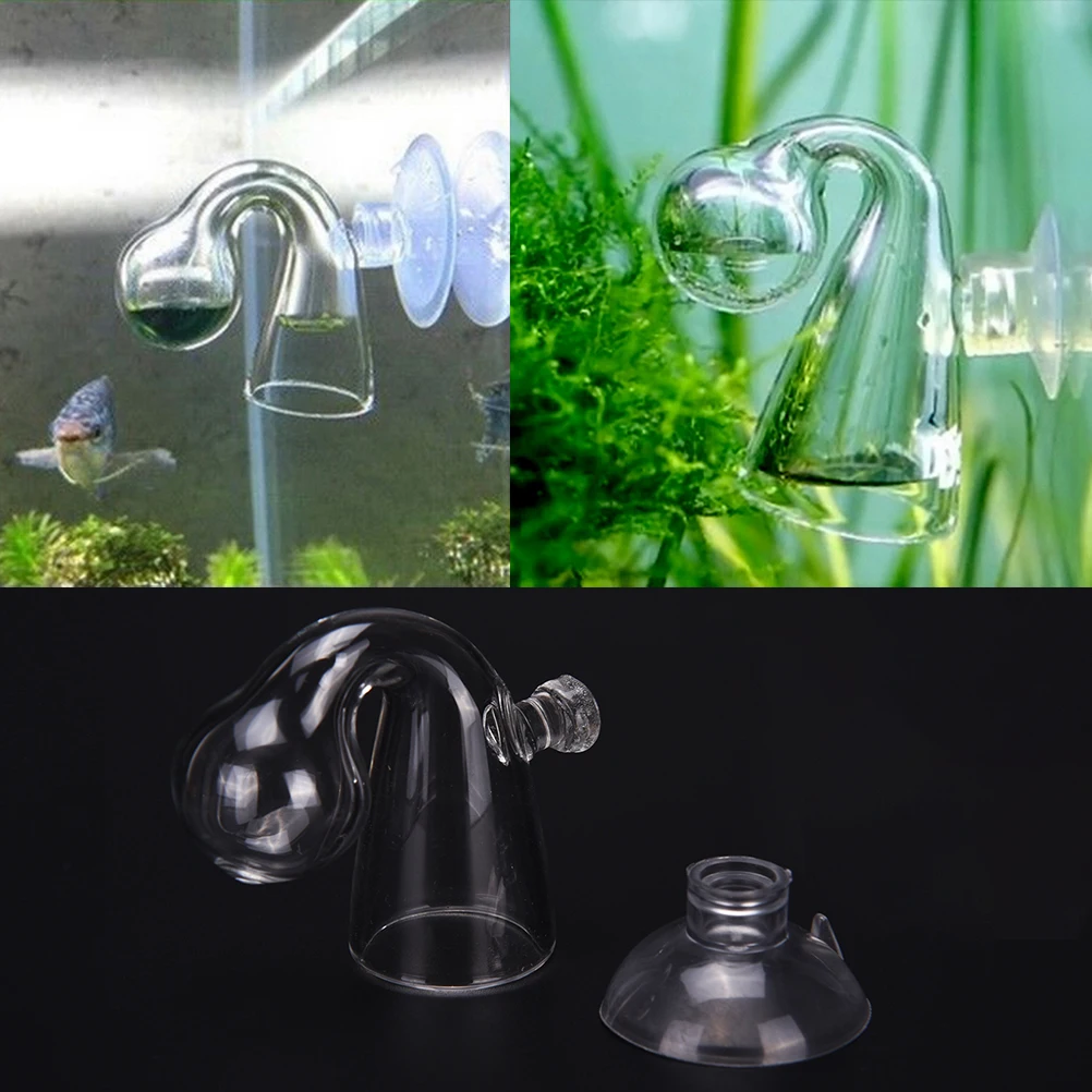 Comprobador de caída de vidrio difuso de CO2 para pecera, probador de Monitor, accesorio para plantas de acuario