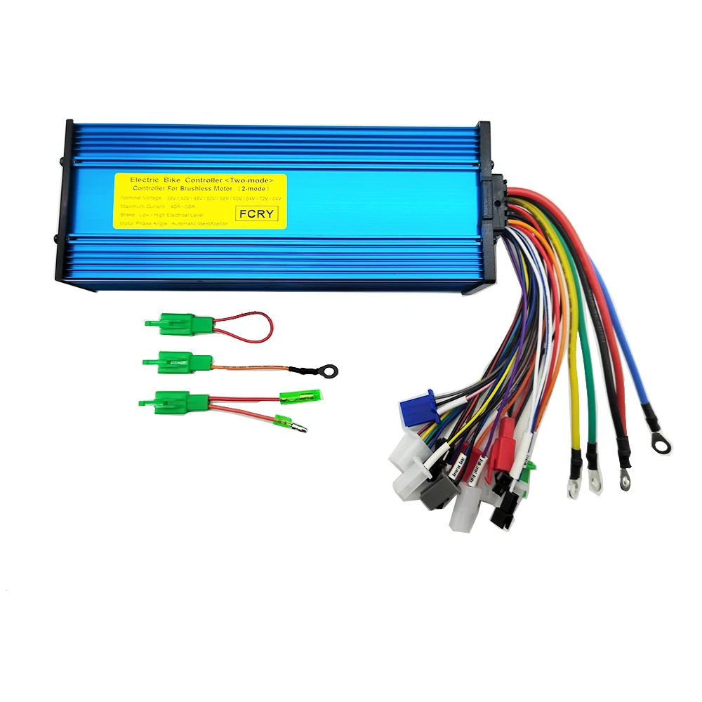 Controlador de bicicleta eléctrica, Scooter, motocicleta, Motor eléctrico de CC sin escobillas, 1500W, 2000W, 2500W, 48V, 60V, 64V, 72V, repuestos, accesorios para bicicleta
