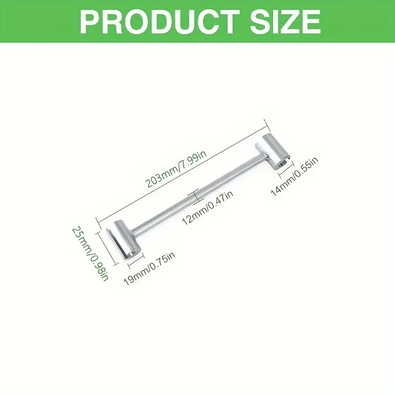 Llave de ajuste para bisagras de puerta de 19-14 mm, ajustador sin desmontaje, herramienta de ajuste para puertas y ventanas de hogar, herramienta de ajuste para puertas de armarios.