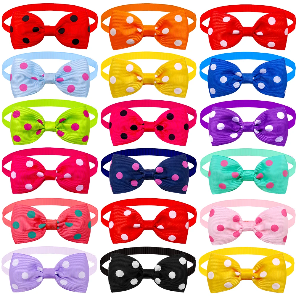 Accesorios para perros de 20 piezas, pajarita para perros a granel, Collar para perros, pajarita para perros pequeños, suministros para mascotas, accesorios de moda para perros