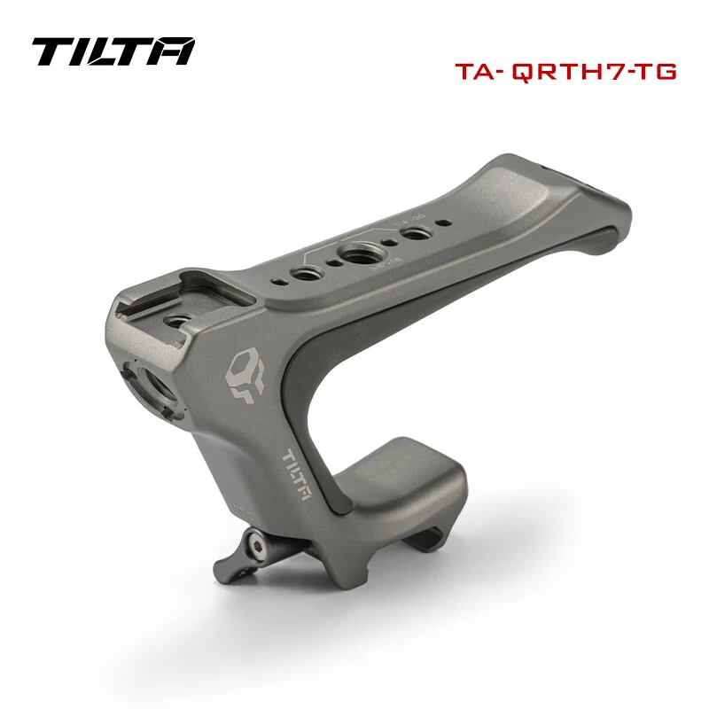 TILTA TA-QRTH7-B Mango superior compacto NATO con kit de rieles negro para estabilidad y accesibilidad de la cámara