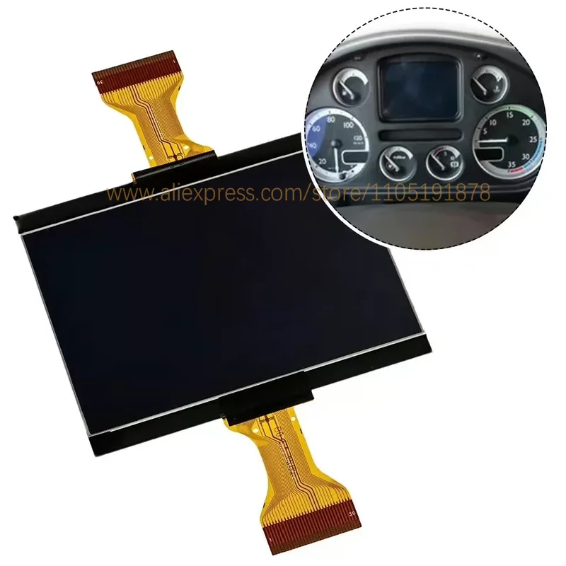 Pantalla LCD para el Tablero de Instrumentos de Camiones T-emsa MD7 Plus para DAF LF CF XF 45 55 75 85 95 105, Reemplazo de Pantalla LCD del Panel de Instrumentos T-emsa MD9