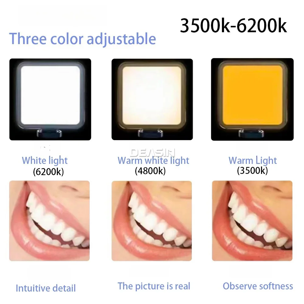 Lámpara Dental LED para Fotografía, Linterna para Odontología