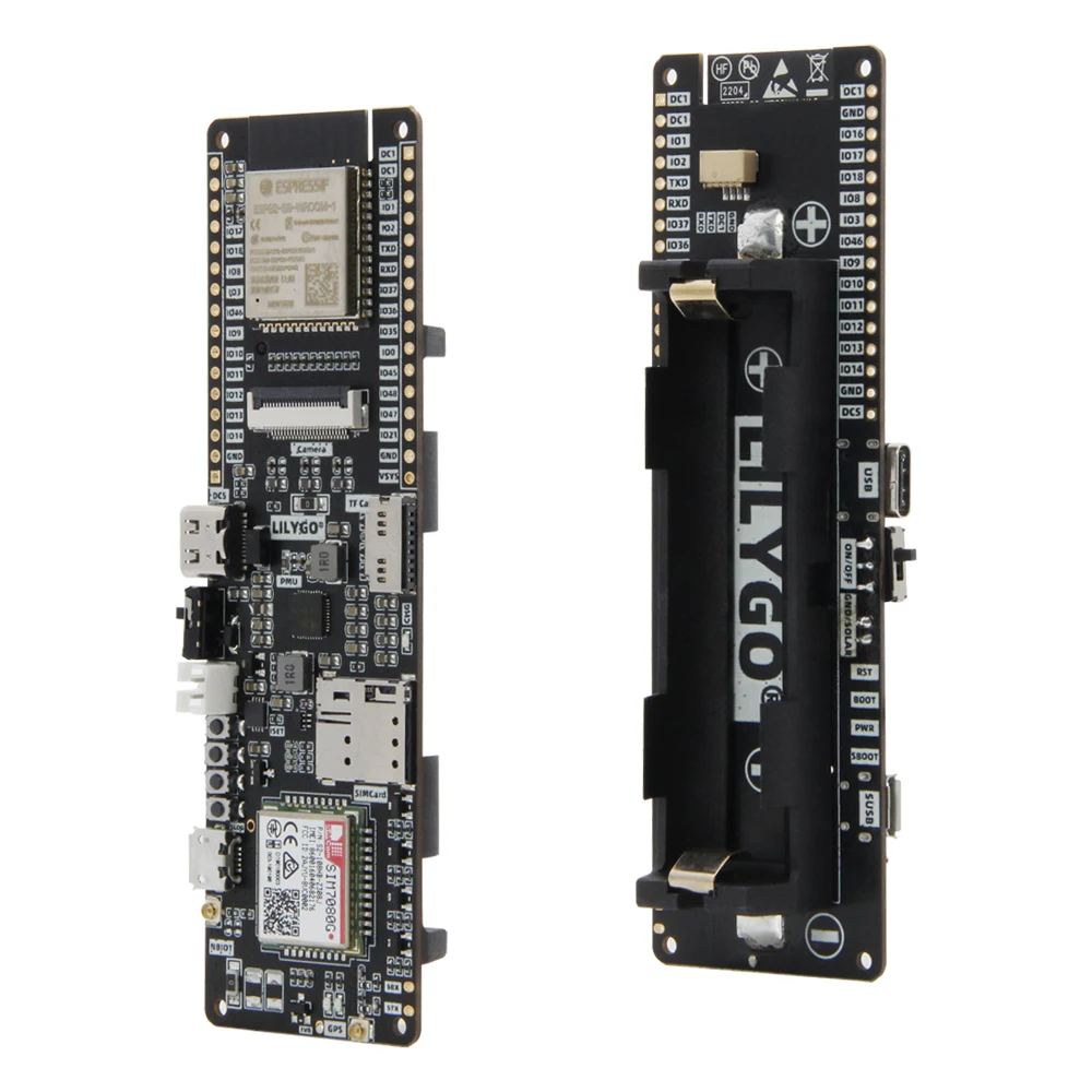 LILYGO® T-SIM7080G-S3 ESP32-S3 SIM7080 Placa de Desarrollo apoya gato-M NB-Iot WIFI Bluetooth 5,0 con GPS Flash 16MB PSRAM 8MB