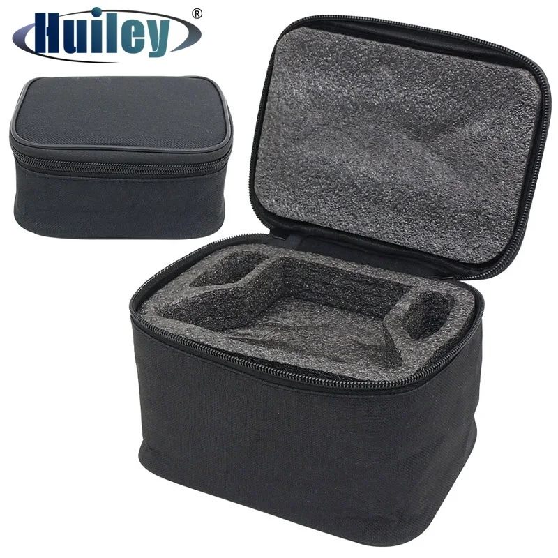 Caja para lupas Binocular, estuche de tela para lámpara de cabeza Dental, batería, bolsa anticaída con cremallera, accesorios de lupa útiles