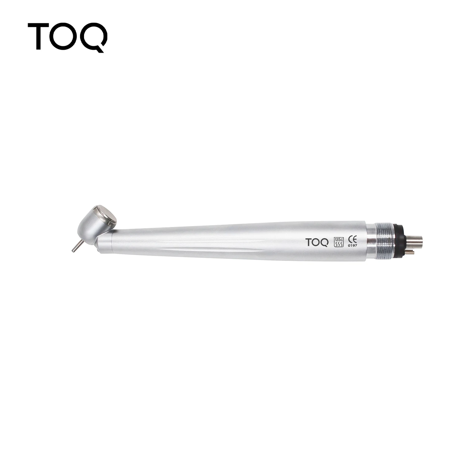Luz LED de 45 grados para odontología, cabezal estándar de alta velocidad con botón, luz LED de pulverización simple, B2 M4, 2/4 orificios