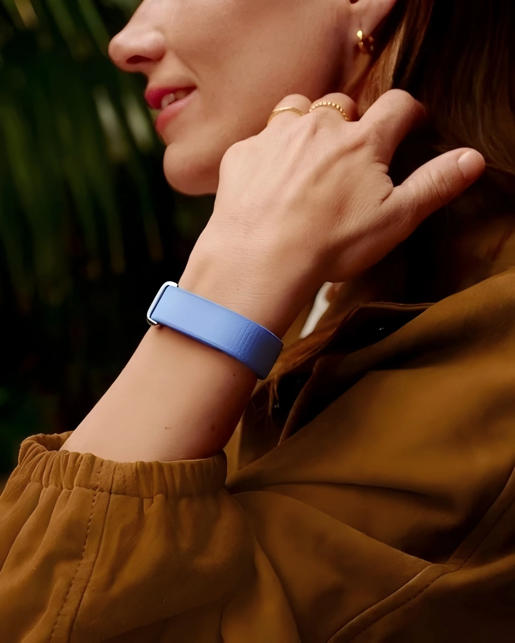 Caja de metal + correa de nailon oficial para Google Fitbit Air, pulsera deportiva transpirable, accesorios para Google Fitbit Air