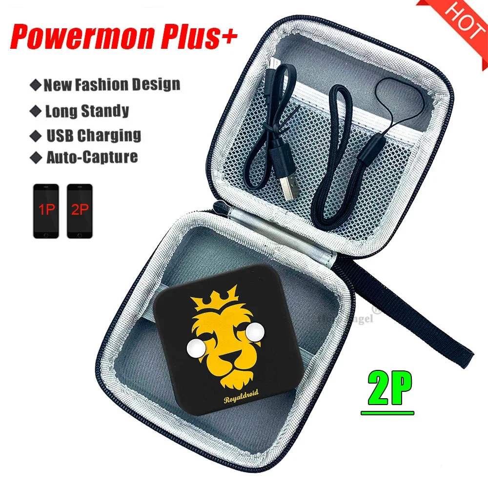 Pulsera recargable compatible con Bluetooth para Powermon, accesorios para juegos Android IOS, 1P, 2P, 3P