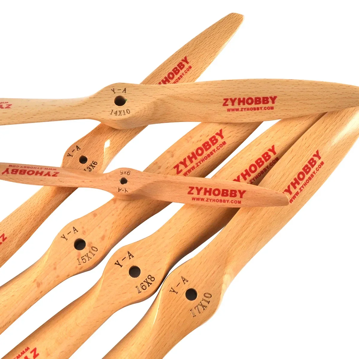 1 Pieza Hélice de Madera CW para Avión RC a Gasolina 12x8 13x6 14x6 14x10 15x8 16x6 16X8 16x10 18x8 18x10 19x8 19x10 20x8