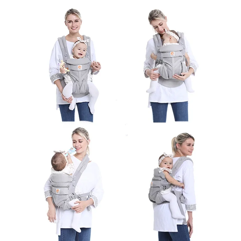 Egobaby Omni Deluxe portabebés Breeze ergonómico mochilas titular hombro cintura cinturón Sling tirantes 360