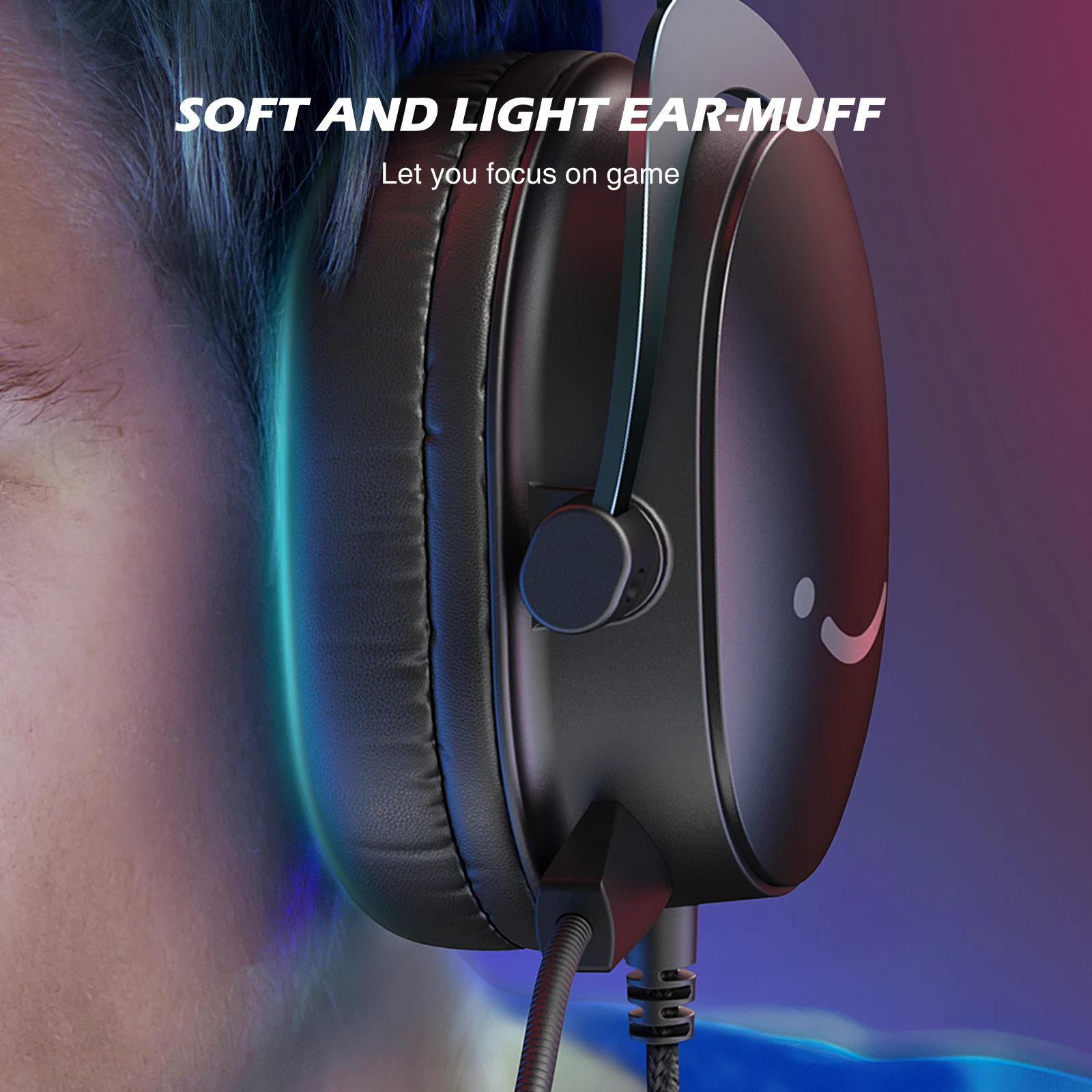 Auriculares FIFINE, con Conector de 3.5 mm y USB, Sonido Envolvente 7.1, Control de Volumen, Interruptor de Silencio para PC/MAC/PS4/PS5 Mixer-H9