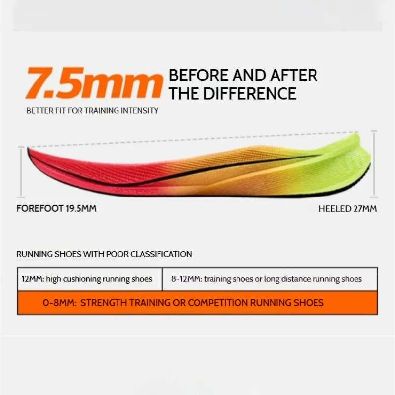 Xtep 2000km 3,0 zapatillas para correr zapatillas universales suaves amortiguación entrenamiento correr resistente al desgaste ligero 875119110032