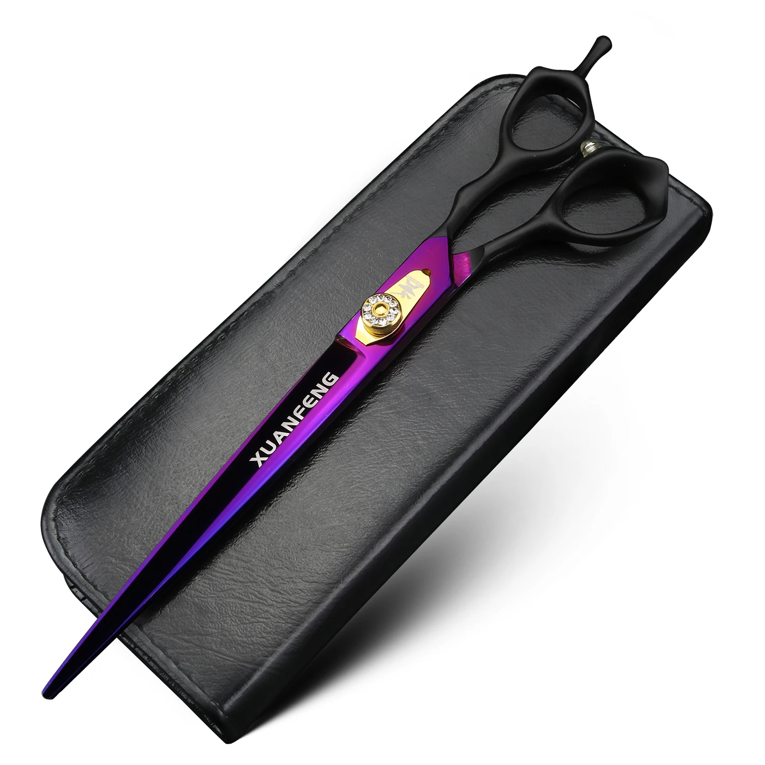 XUANFENG Tijeras para cortar cabello de 8 pulgadas JP440C Tijeras de peluquero de acero, adecuadas para mascotas