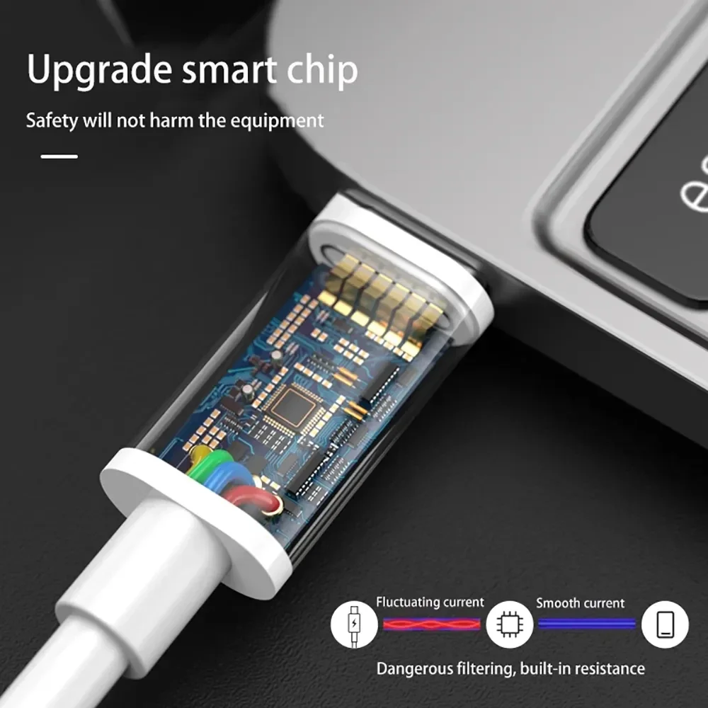 PD100W USB C a USB C Cable de cargador rápido para iPhone 15 Samsung Huawei Xiaomi Redmi OPPO POCO tipo C a cable de datos de carga tipo C