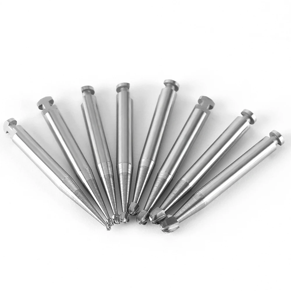 Fresas dentales de carburo RA de tungsteno JUMTOP para pieza de mano de contraángulo de baja velocidad