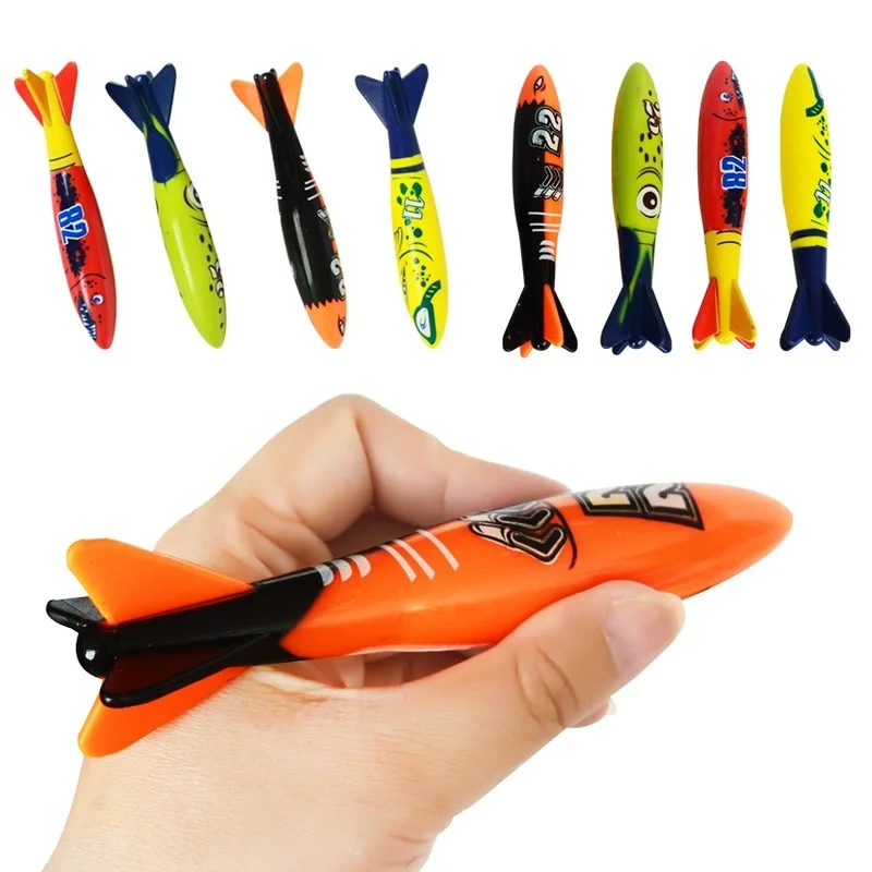 Juguete de lanzamiento de cohete de tiburón para niños, juego de buceo en la piscina, juegos divertidos de agua, educativos juguetes de baño de agua para bebés, regalos