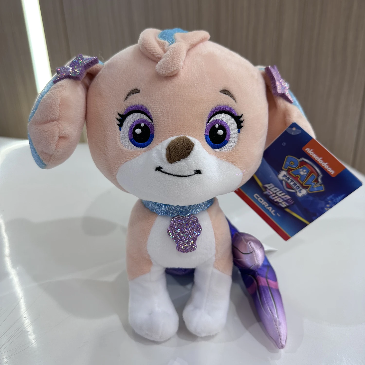 Juguete de peluche oficial de la Patrulla PAW Original, Animal relleno de dibujos animados, Coral Skye Everest Chase Marshall, 22,9 cm, 9 pulgadas, regalo para niños