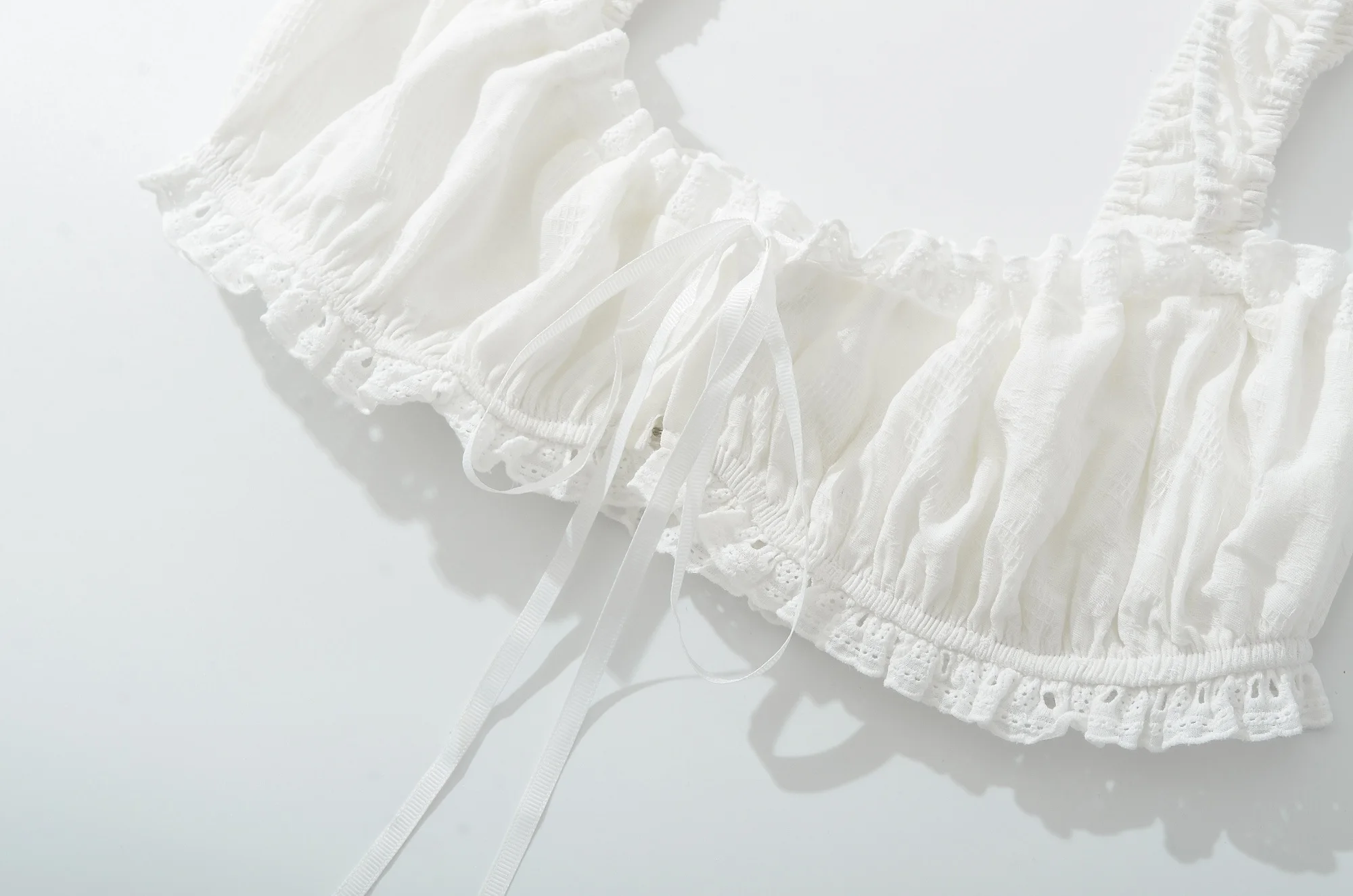 Conjuntos a juego para mujer Suninheart, conjunto de top corto con cuello cuadrado de encaje vintage Y2k blanco y falda larga, vestido de vacaciones, ropa de playa estilo bohemio
