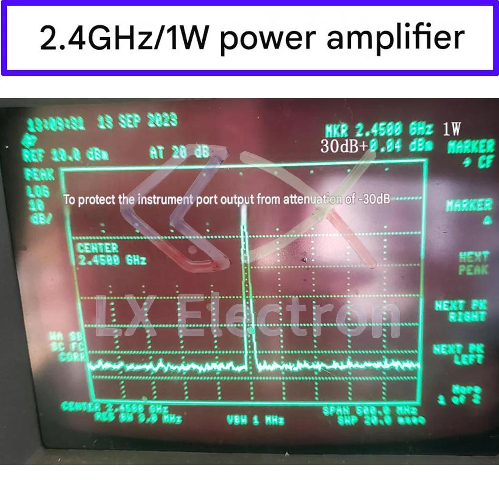 Módulo amplificador de potencia de 2,4 GHz y 1 W, módulo amplificador de RF PA, 1 unidad/lote