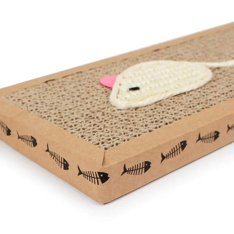 NONOR-tablero rascador para gatos, alfombrilla raspadora, garra, juguetes para rascador de gatos, producto para gatitos, Protector de muebles de abrección, 37x12cm
