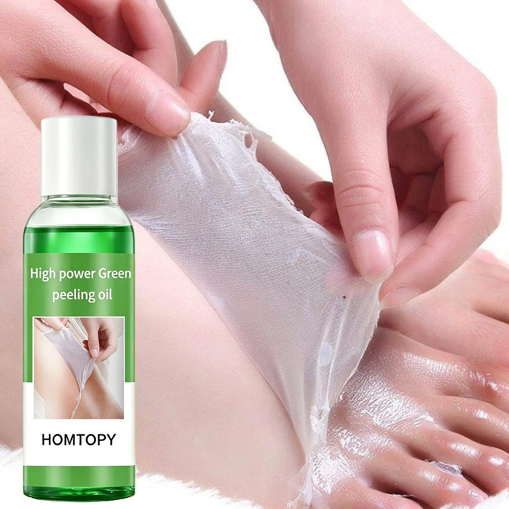 Aceite Exfoliante Amarillo, Limpieza Suave, Elimina la Piel Muerta, Suero Exfoliante Corporal, Hidratante, Suaviza y Delicia la Piel