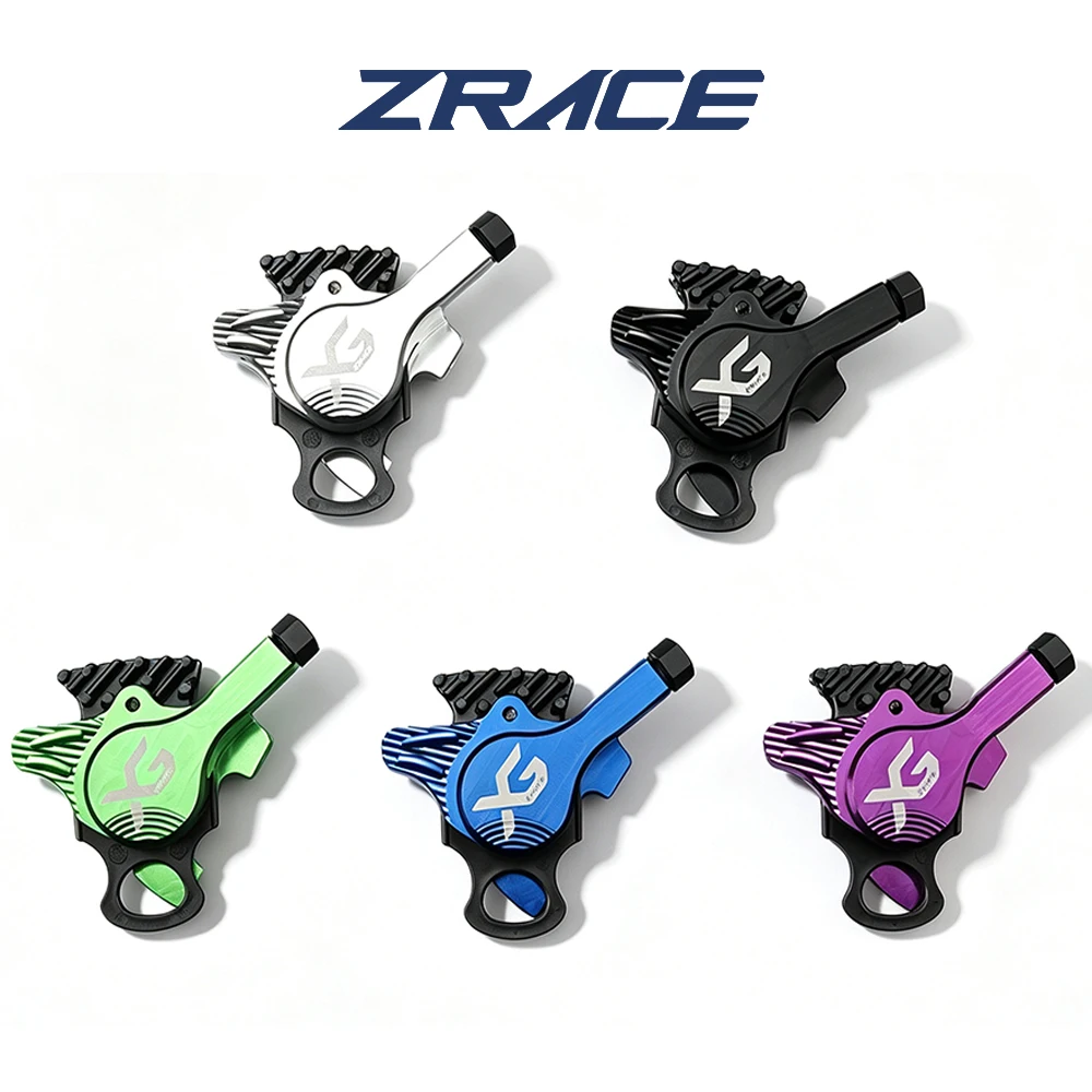 Pinza de montaje plano ZRACE XG, pinza de freno hidráulico de carretera, pastillas ICE-TECH, pinza de carrera BMX, ligera CNC completa