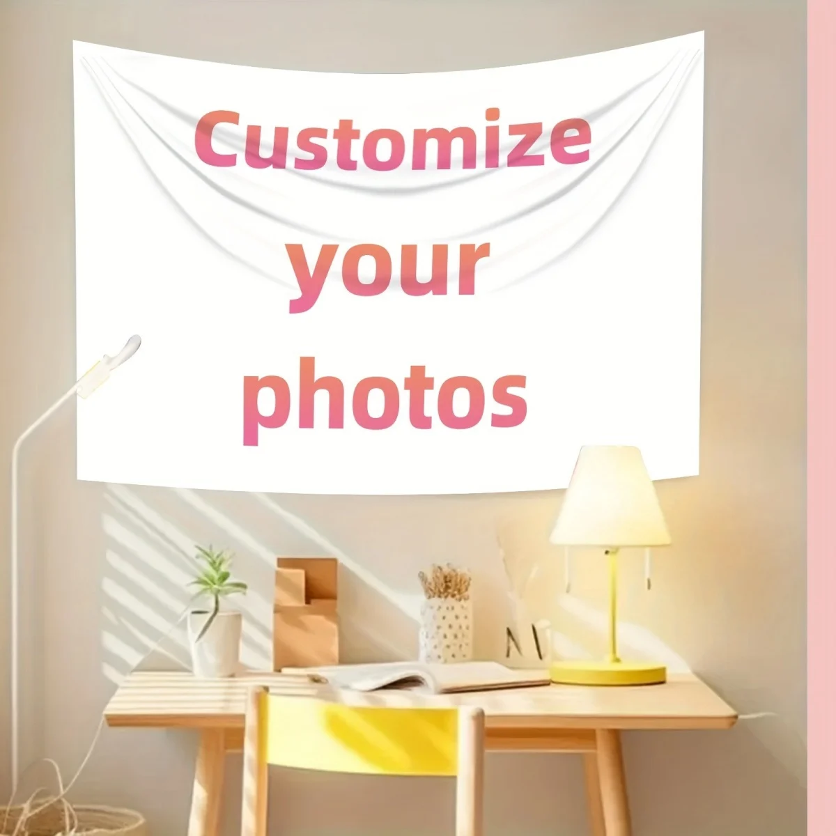 Tapiz Personalizable y Adaptable, Disponible en Varias Escenas y Tamaños, la Elección Perfecta para la Decoración del Hogar