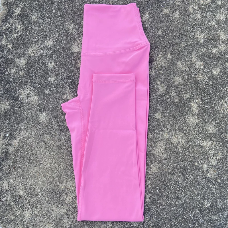 Mallas deportivas de Yoga de 25 "con bolsillos, mallas de cintura alta para gimnasio para mujer, pantalones de Yoga suaves para Fitness de talla grande, pantalones de entrenamiento para correr