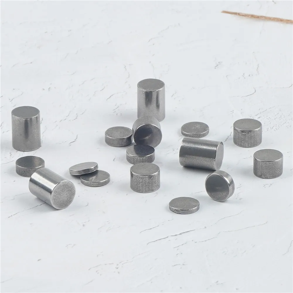 20 piezas pesas de acero para coche de madera, cilindros de potencia para coche de carrera de pino, peso amortiguador de aleación de acero 1/16OZ 1/8OZ 1/4OZ 1/2OZ