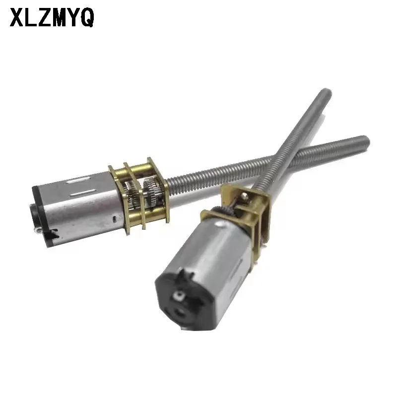 10 Uds GA12-N20 DC 3V 6V 12V Micro engranaje de reducción Motor de CC con tornillo de avance M4 * 55 motores N20 30RPM 50RPM 100RPM 1000RPM Kit Diy