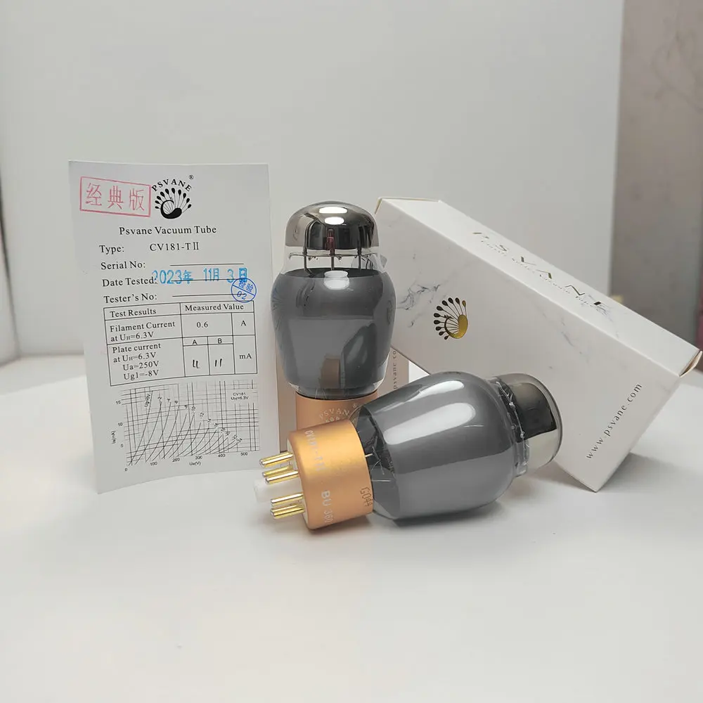 FEIYUE AMP PSVANE MARKII CV181-TII Actualización de tubo de vacío clásico CV181 6SN7 6N8P 6H8C válvula de Audio HIFI amplificador de tubo electrónico