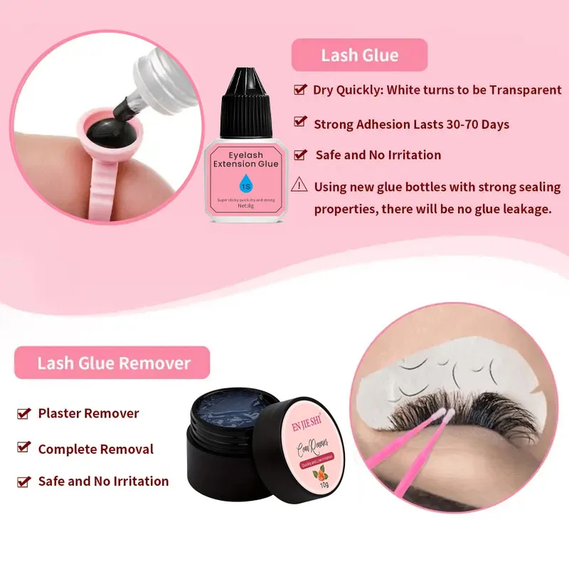 Kit Profesional de Práctica para Extensión de Pestañas Postizas, Injerto de Pestañas para Principiantes, Set de Herramientas de Maquillaje