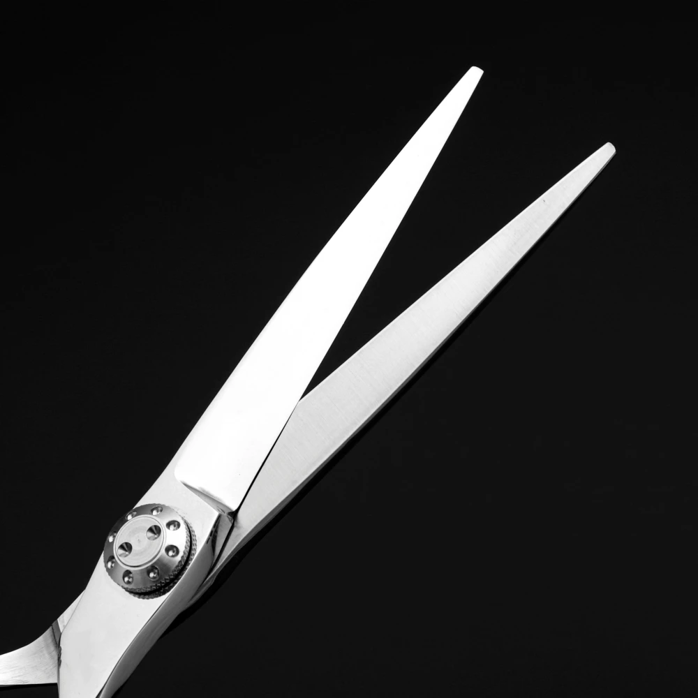 Tijeras Profesionales de Peluquería de Tamaño Pequeño, Acero Japonés 440C, Tijeras para Cabello Fino, Aptas para el Hogar y Barberías, Peines Incluidos