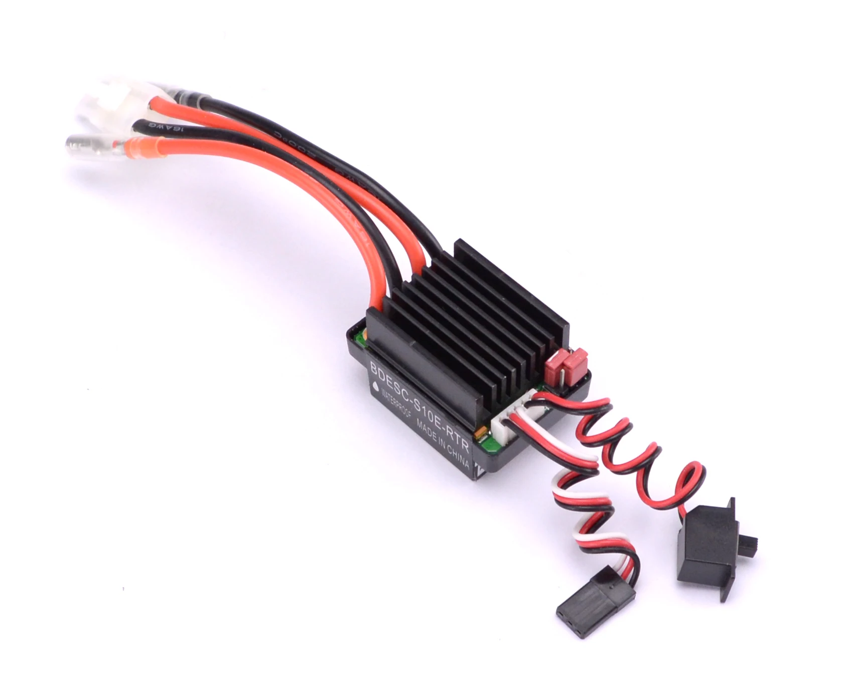 Controlador de Velocidad de Motor con Escobillas 320A con BEC de 2A, ESC para Diferentes Tipos de Coches RC TRX TRX4 TRX6 o Barcos