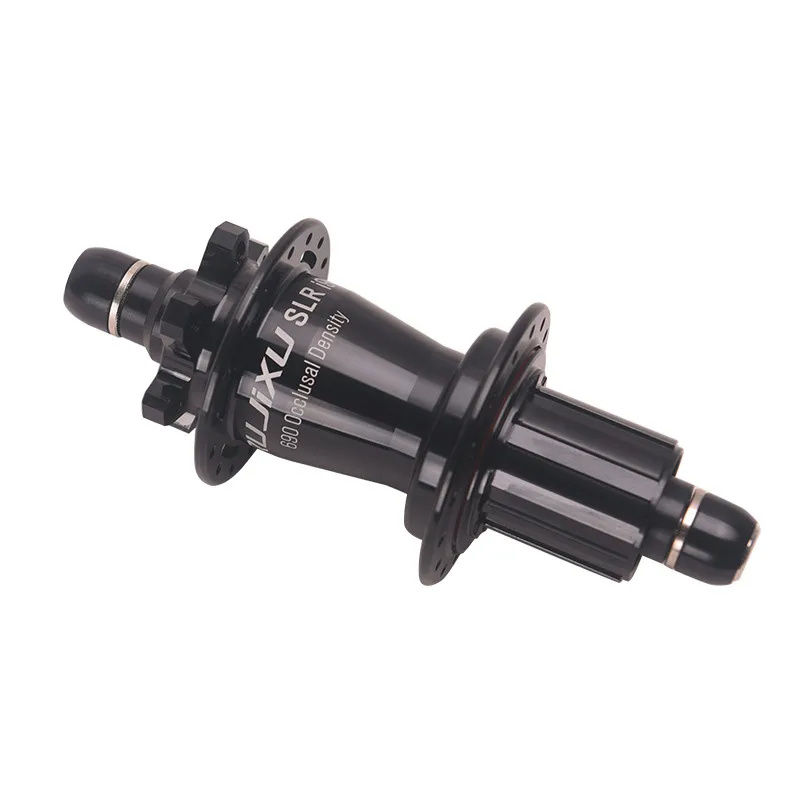 RUJIXU-Dirt Jump Hub, cerraduras de una sola velocidad, mecanizado de aleación de aluminio, 32 agujeros, 135x10 mm, buje de bicicleta DJ MTB, 6 garras, 2 dientes, BMX
