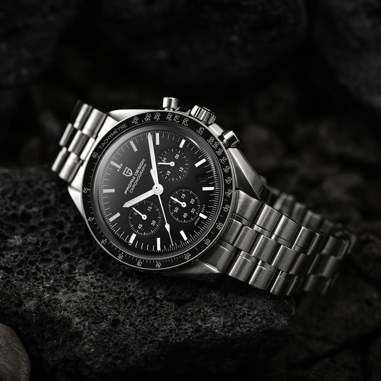 Reloj de Pulsera PAGANI DESIGN 2026, Nuevo Reloj de Cuarzo de Lujo para Hombre, Fecha Automática, Cronógrafo, Espejo de Zafiro AR