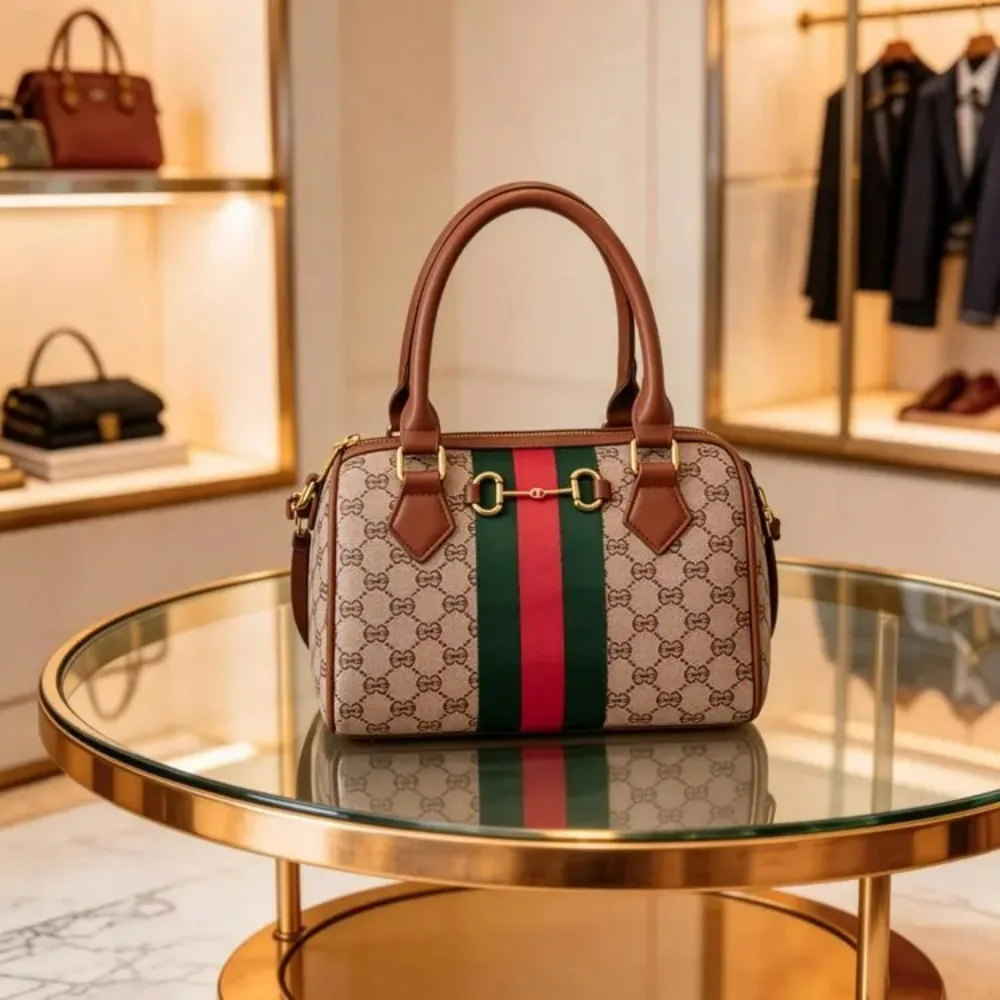Bolsa de Pañales de Lujo para Mamá 2026, Bolso Tote de Cuero Vintage, Bolso Bandolera Minimalista de Gran Capacidad, Bolso de Mano de Diseñador para Mujer