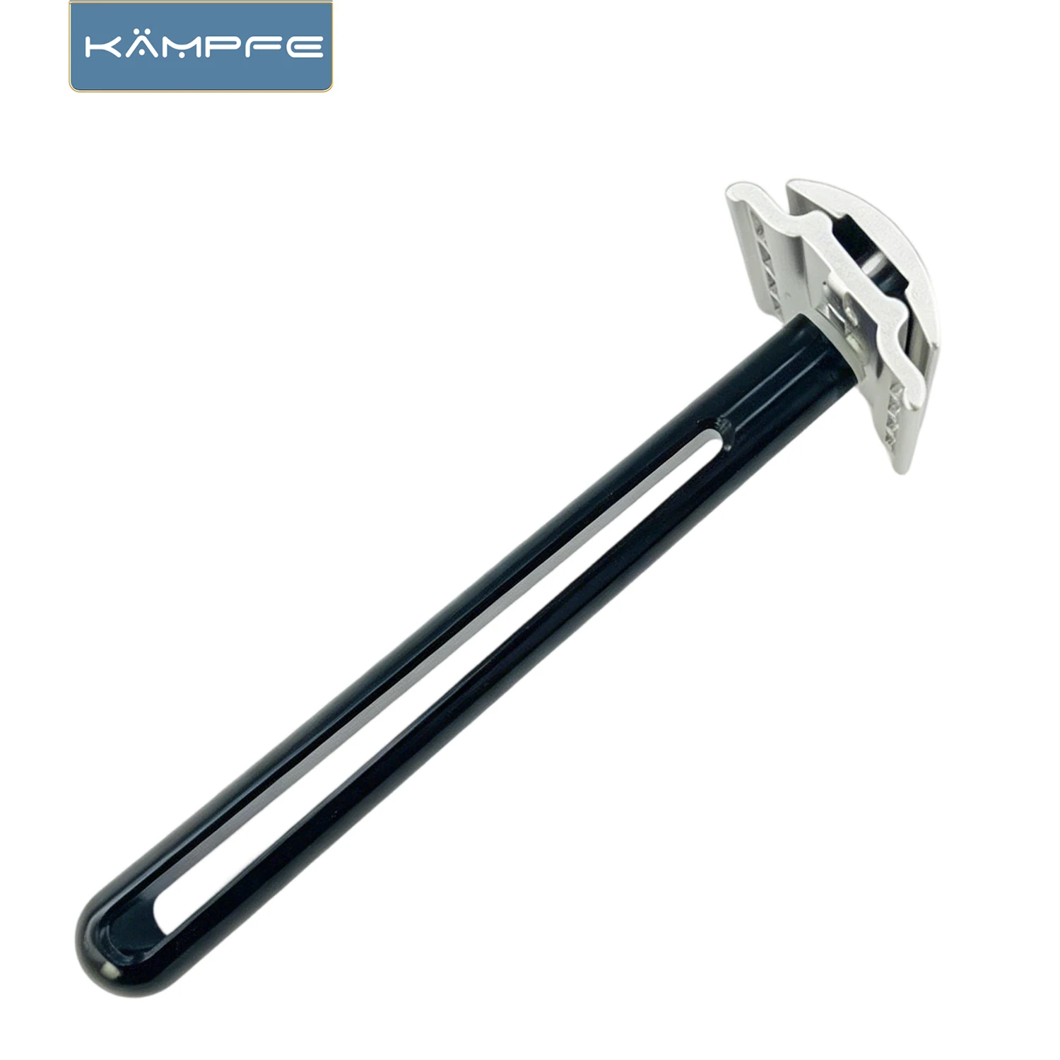 KAMPFE Maquinilla de Afeitar Tradicional de Doble Filo para Hombre, de Aluminio, Ligera, para Afeitado en Húmedo, Regalo para el Día del Padre
