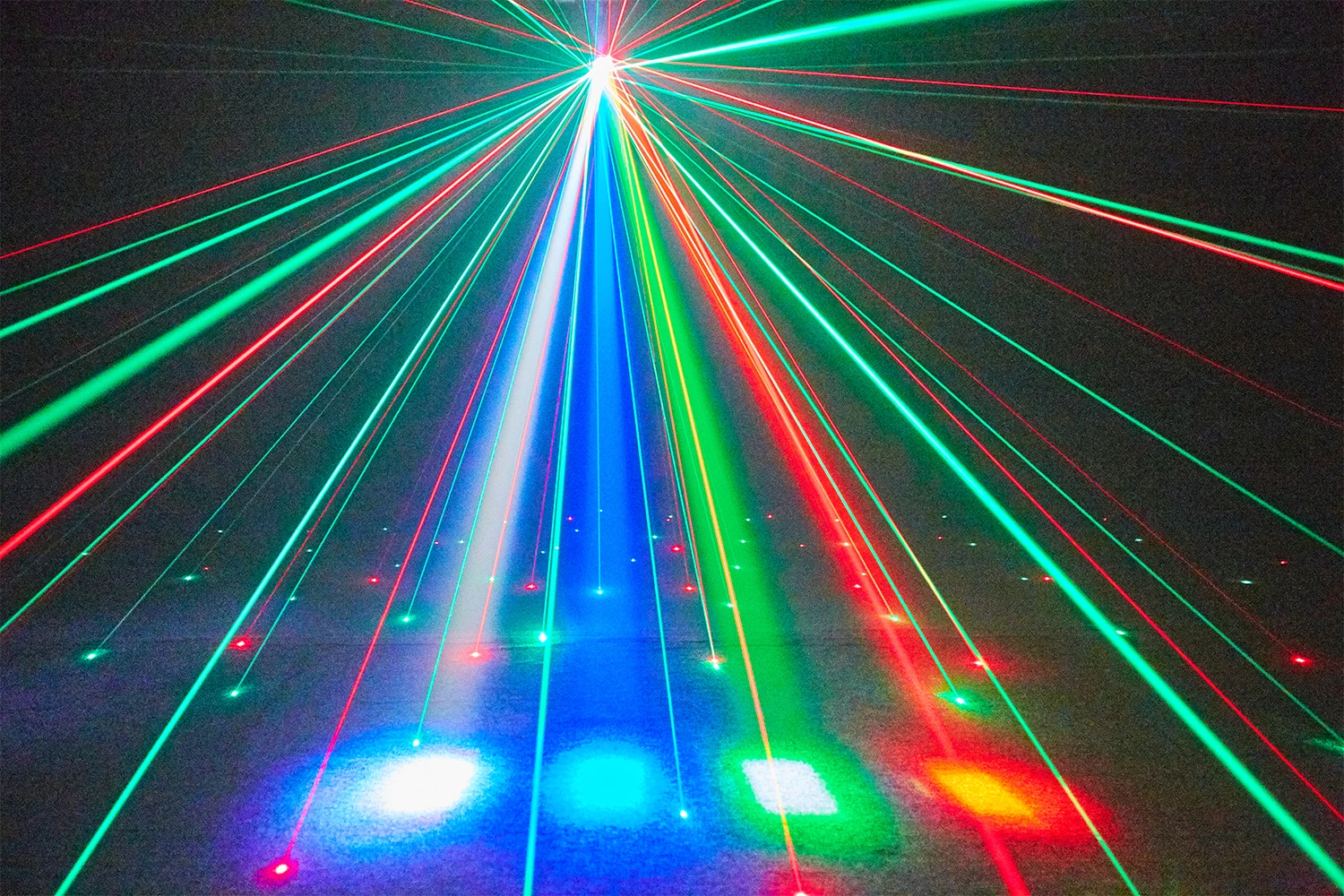 Mini LED Beam 36W RGBW, Equipo de DJ para Fiestas Disco, Efecto Estroboscópico con Control Remoto para Eventos Nocturnos, Espectáculos, KTV
