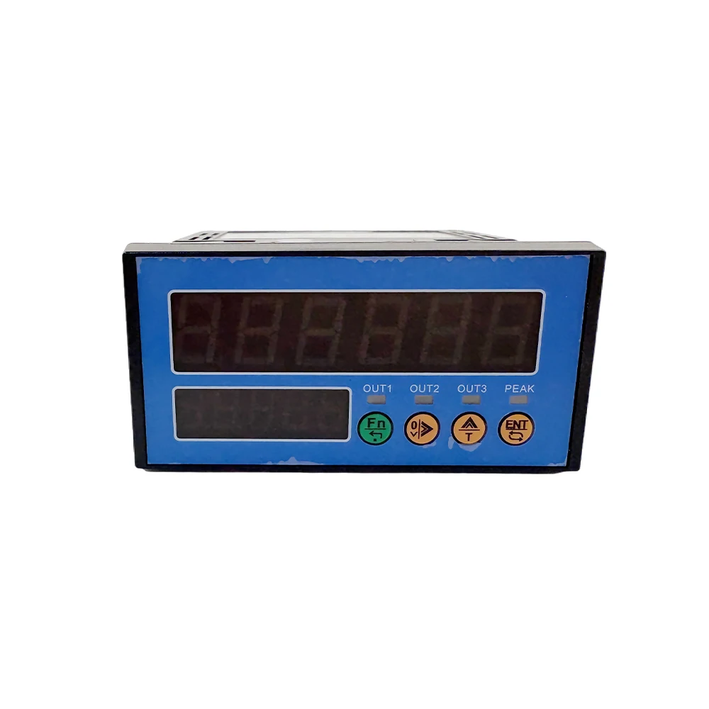 Sensor de pesaje de orificio pasante con controlador inteligente, kit de transductor de fuerza de precarga de pernos 1t 2t 5t de acero inoxidable