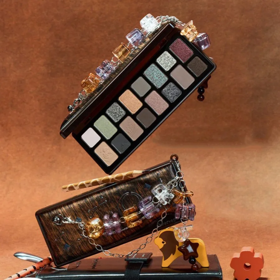 Paleta de Sombras de Ojos Cheeryep de 16 Colores, Mate y Brillante, Maquillaje Natural en Tonos Tierra para Uso Diario, Iluminador y Sombra Todo en Uno
