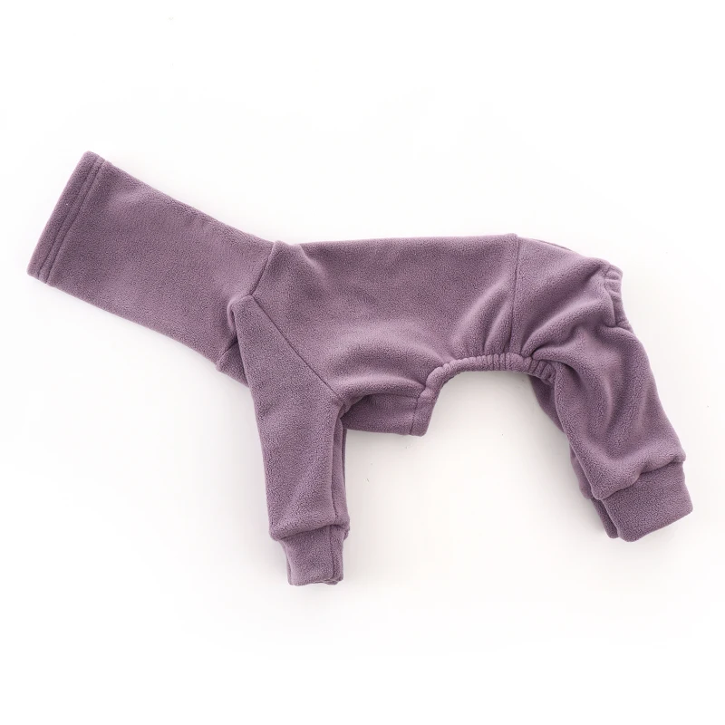 Whippet Galgo Italiano Ropa Polar Jammies Invierno cuello alto estiramiento ropa para mascotas