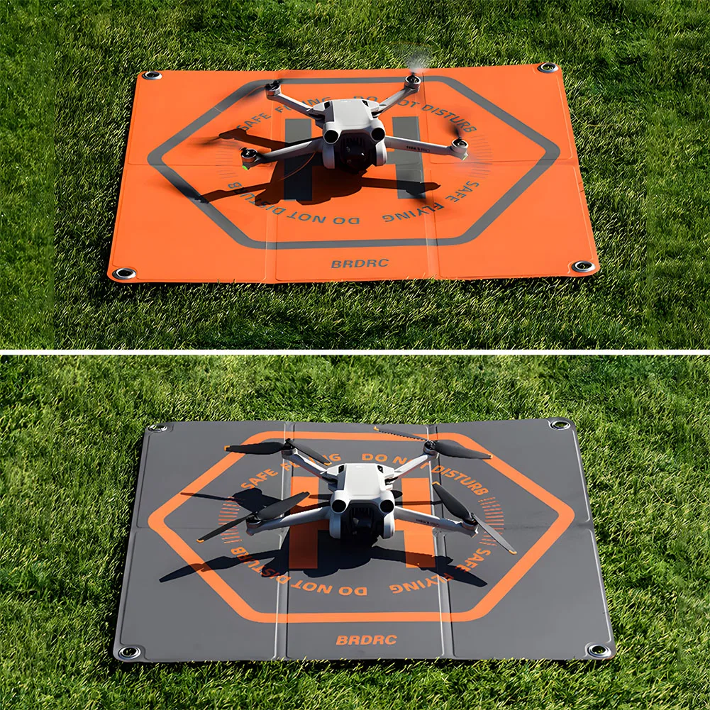 Almohadilla de aterrizaje de Drones para DJI MINI 4 Pro/3 Pro/MAVIC 3/Avata 2/Air 3, Alfombra de lanzamiento de aviones plegable Universal, accesorios para Drones RC